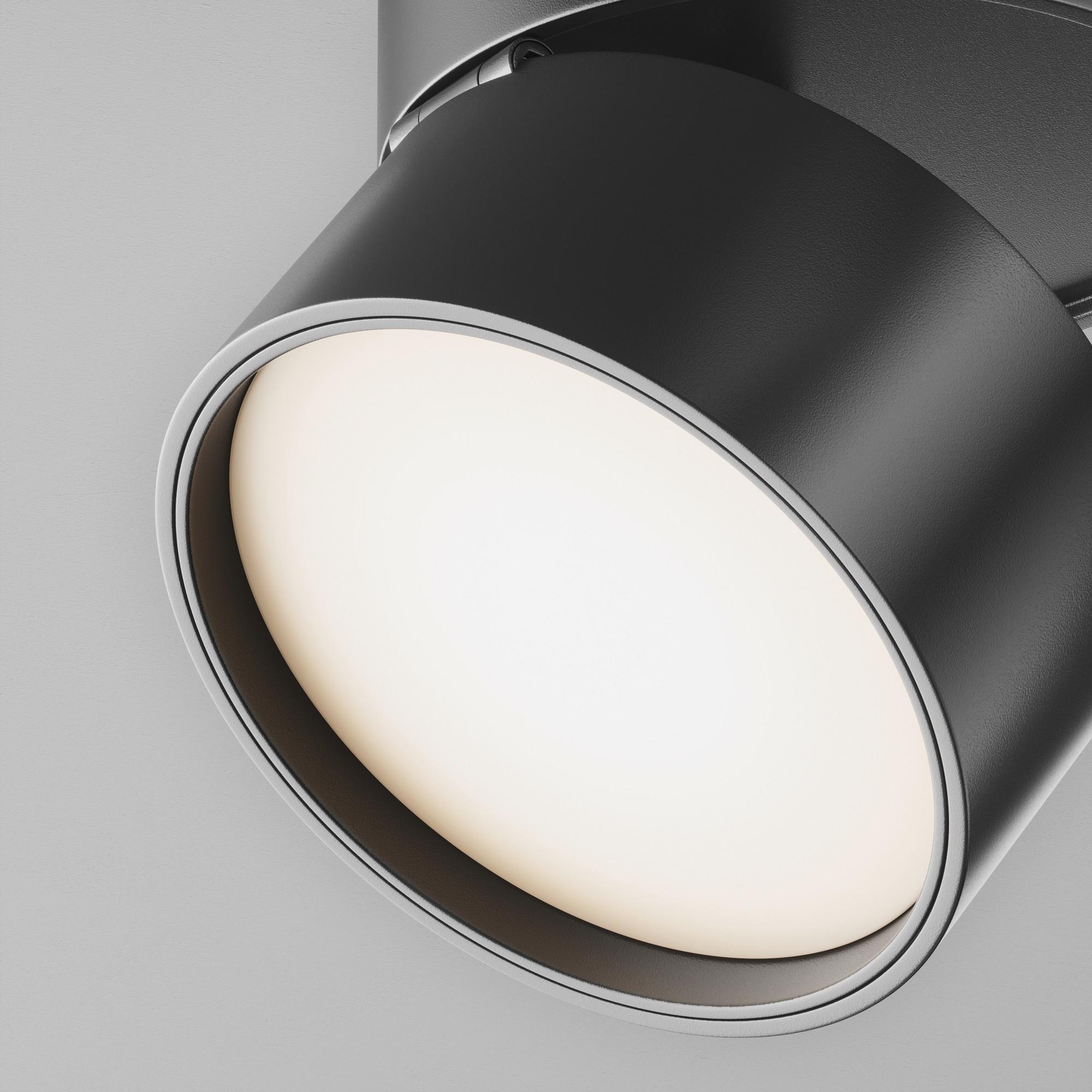 LED-SPOT ONDA - Schwarz, Trend, Metall (8,5/8cm) - MAYTONI