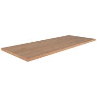 Arbeitsplatte APL150 in Eichefarben ca. 150x60cm - Eichefarben, Holzwerkstoff (150/60cm) - FlexWell