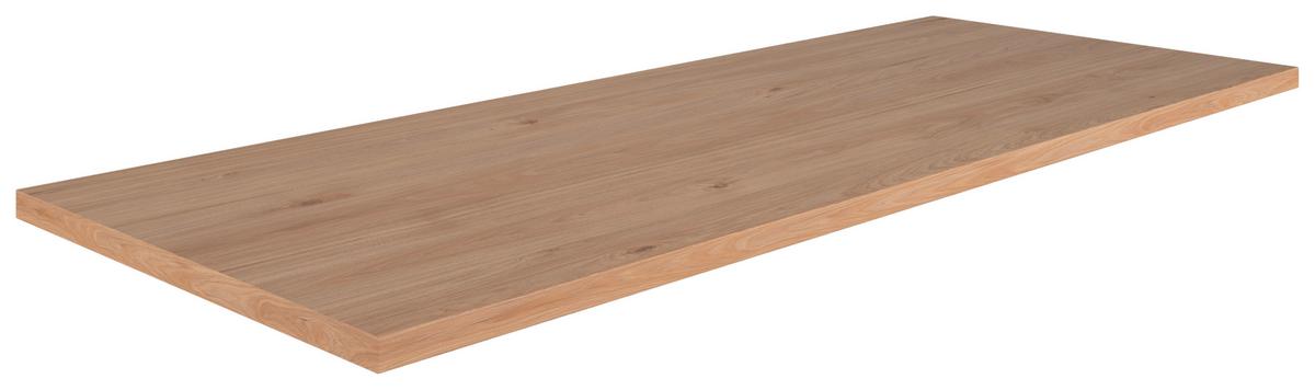 Arbeitsplatte APL150 in Eichefarben ca. 150x60cm - Eichefarben, Holzwerkstoff (150/60cm) - FlexWell