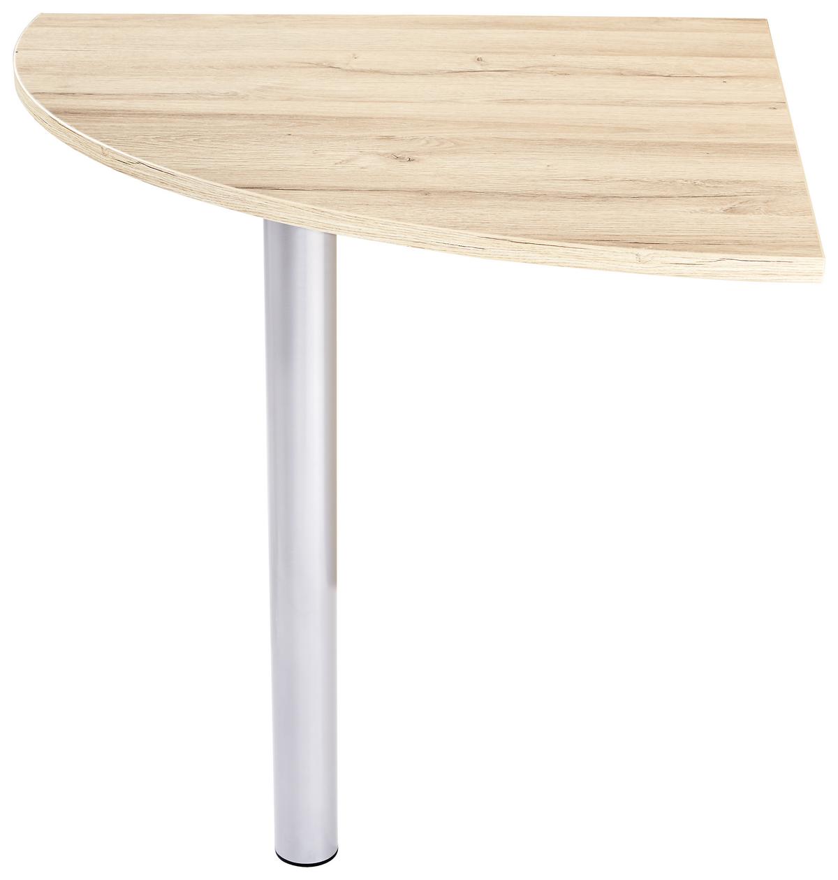 Kotna Povezovalna Plošča Mindi, Barva Hrasta - barve hrasta, Moderno, kovina/umetna masa (70/72/70cm) - Mömax