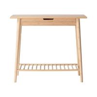 Konsolentisch Noble 2165002 - Naturfarben/Nickelfarben, Romantik / Landhaus, Holz (90/35/80cm) - MID.YOU
