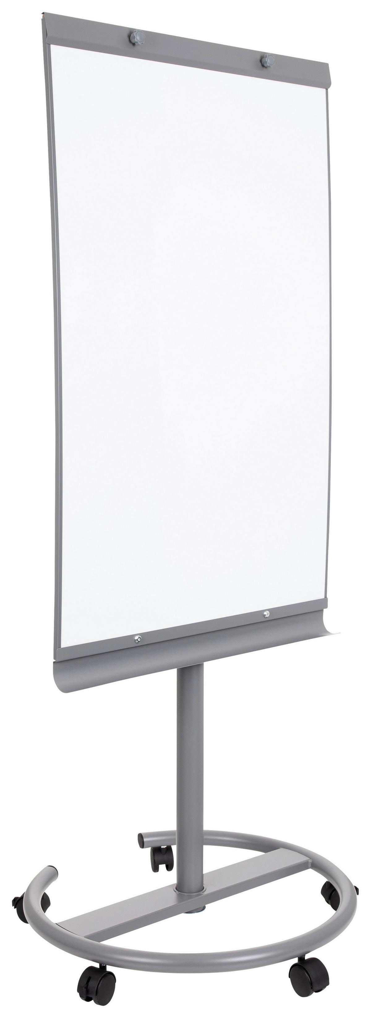 Bela Tabla Multiboard, Srebrna - srebrne barve/bela, Basics, kovina/umetna masa (65,5/133-190/60cm) - MID.YOU