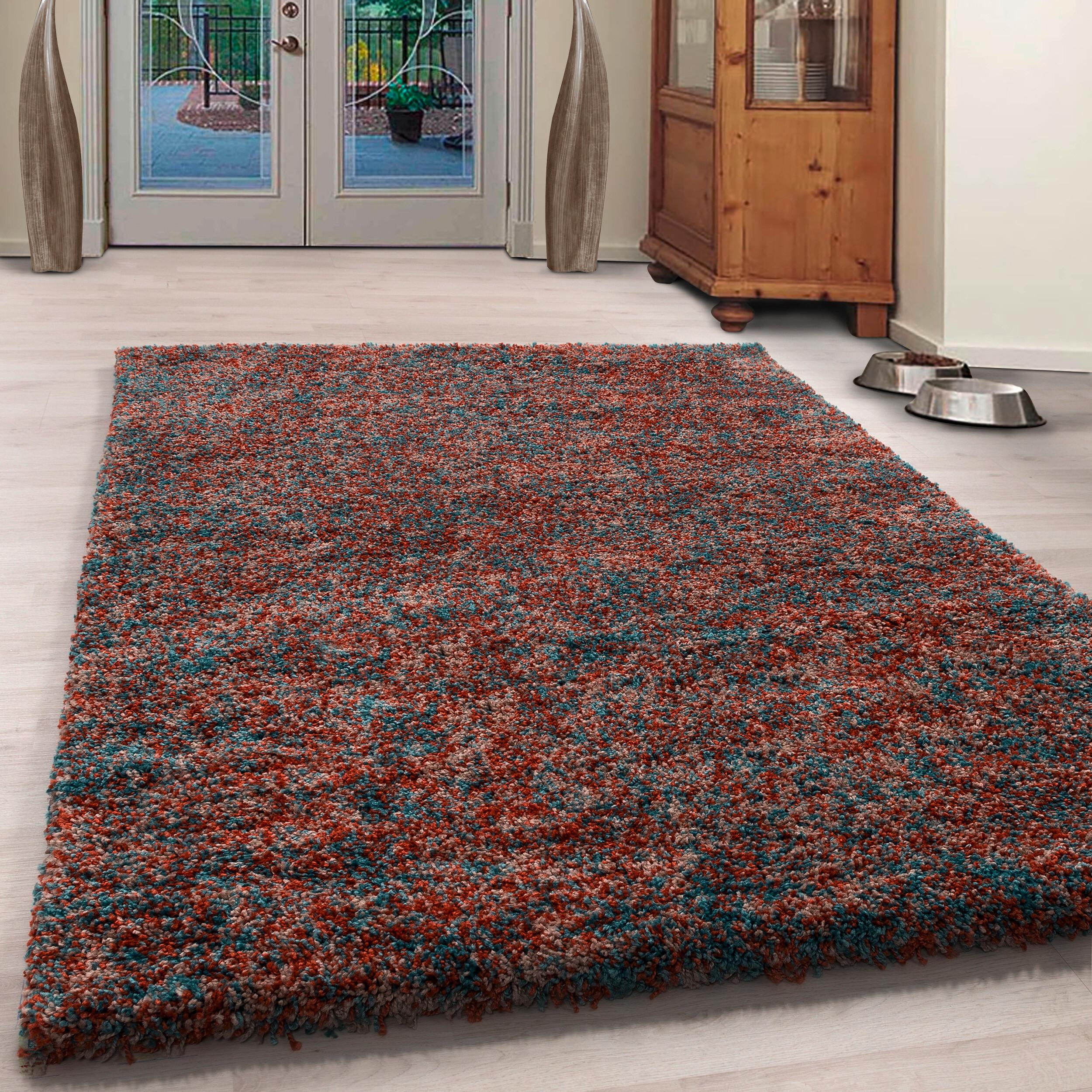 Hochflorteppich Enjoy Terracotta ca. 280x370cm - Terracotta, KONVENTIONELL, Textil (280/370cm) - Novel