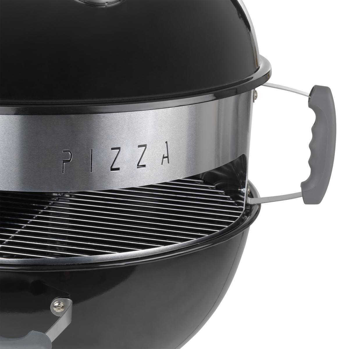 Gömbgrill Grillmax - ezüst/fekete, műanyag/fém (71,5/124/58cm) - Modern Living