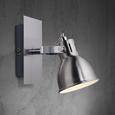 Wandspot Ina - Chromfarben, MODERN, Metall (14/8/14cm) - Modern Living Wandspot Ina - Chromfarben, MODERN, Metall (14/8/14cm) - Modern Living