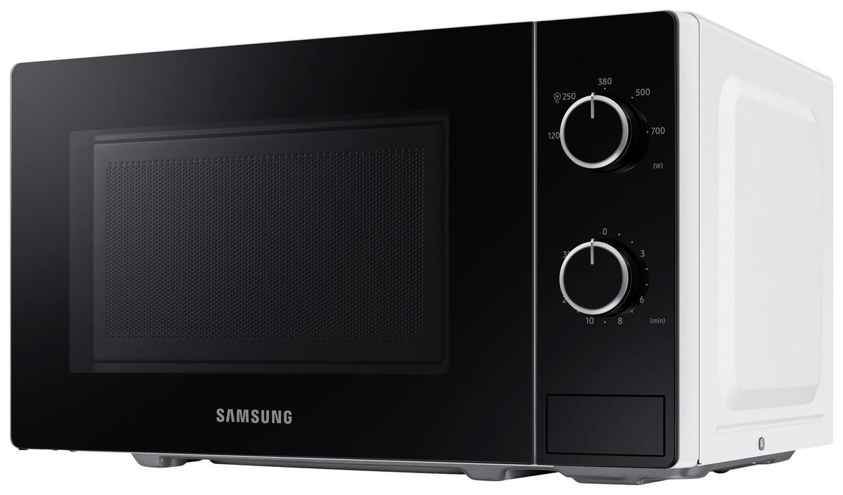 KUCHENKA MIKROFALOWA MS20A3010AH/EG - czarny/biały, Basics, metal/szkło (48,8/29,1/38,0cm) - Samsung