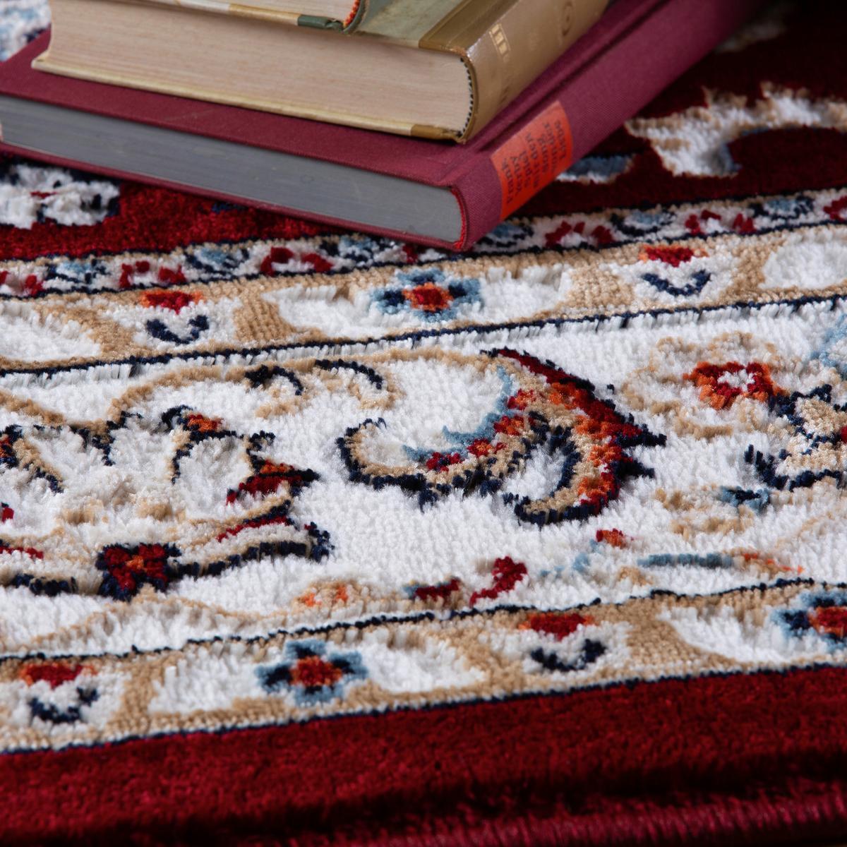 Flachwebeteppich My Isfahan - Rot, Lifestyle, Textil (200/290cm) - Novel