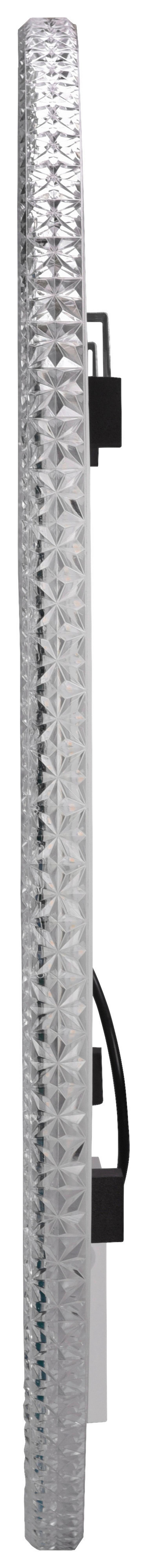 Leuchtspiegel in Transparent - Transparent, MODERN, Glas/Kunststoff (80cm) - Premium Living