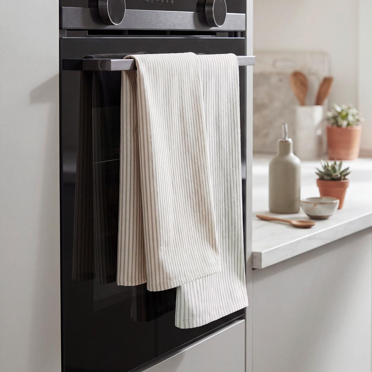 Konyharuhaszett 2db Hanne 50/70 - zöld, textil (50/70cm) - Mömax