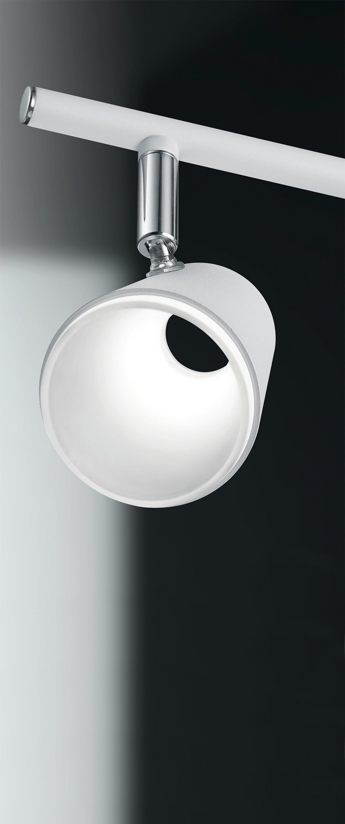 LAMPA REFLEKTOROWA LED 873170231 NARCOS - biały/kolor chromowy, Design, metal (9,5/28,5/16cm) - Trio Leuchten