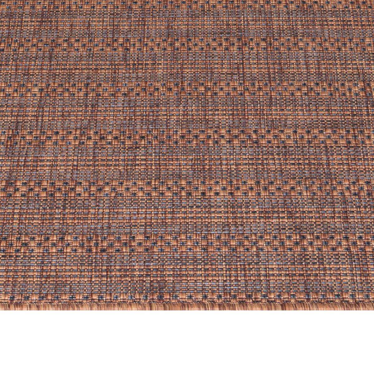 Preproga Za Zunanjo Uporabo Zagora, Rjava, 160x230cm - črna/rjava, Basics, tekstil (160/230cm) - Novel