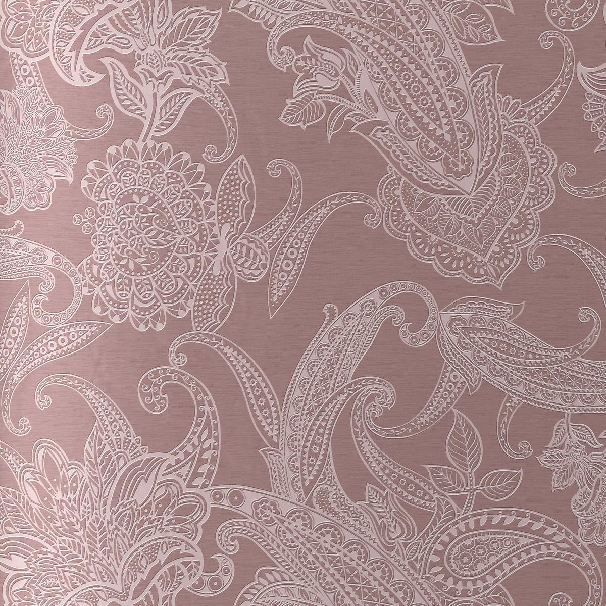 Bettwäsche Amal Mauve ca. 200x200cm - Mauve, ROMANTIK / LANDHAUS, Textil (200/200cm) - Modern Living