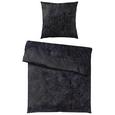 Bettwäsche in Schwarz, ca. 135x200cm - Schwarz, MODERN, Textil (135/200cm) - MÖMAX modern living