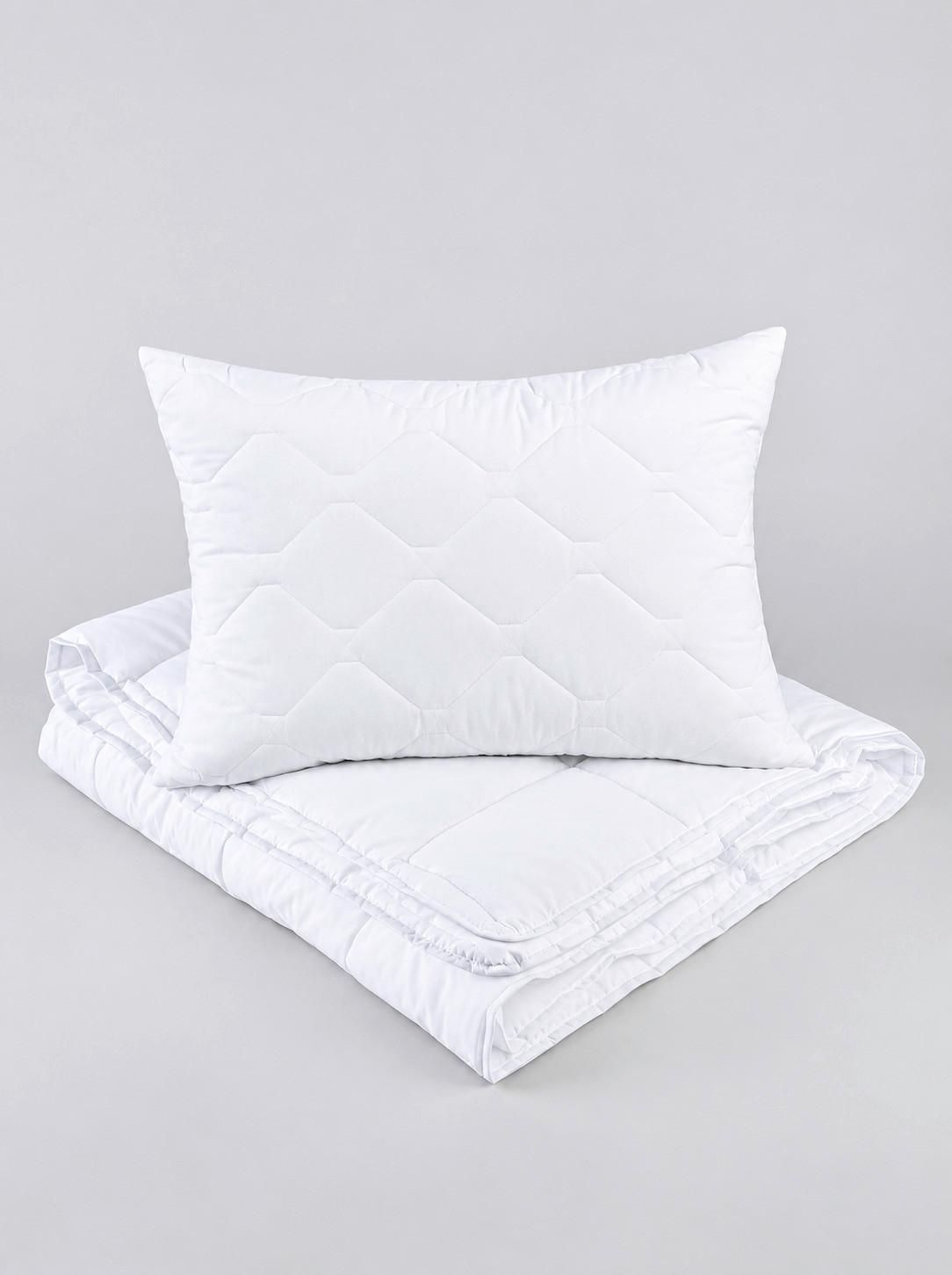 Paplan-párna Szett Naturtex® - fehér, textil (70/90/20cm)