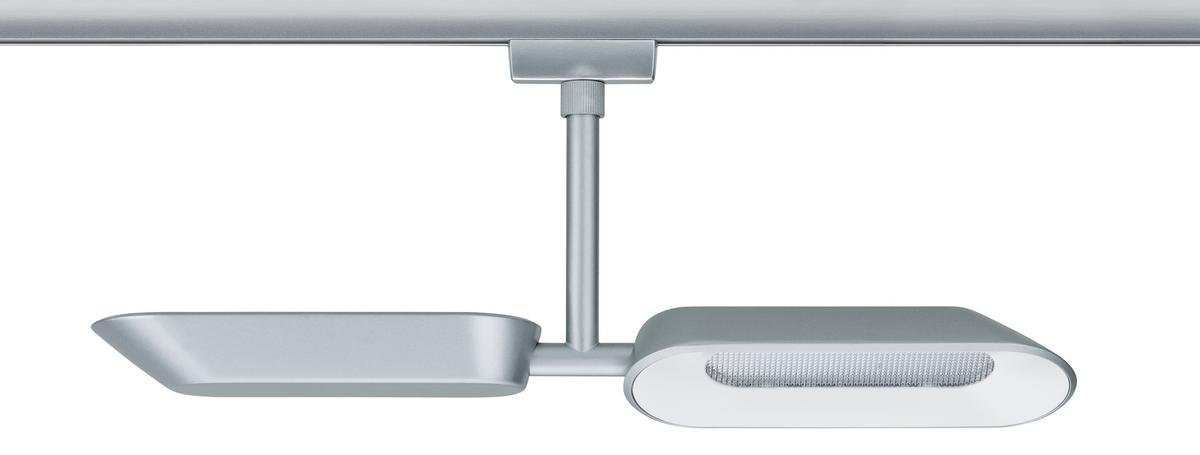 Schienensystem-Strahler Spot Dipper max. 16 Watt - Chromfarben, Design, Metall (37,5/17/2,6cm) - Paulmann