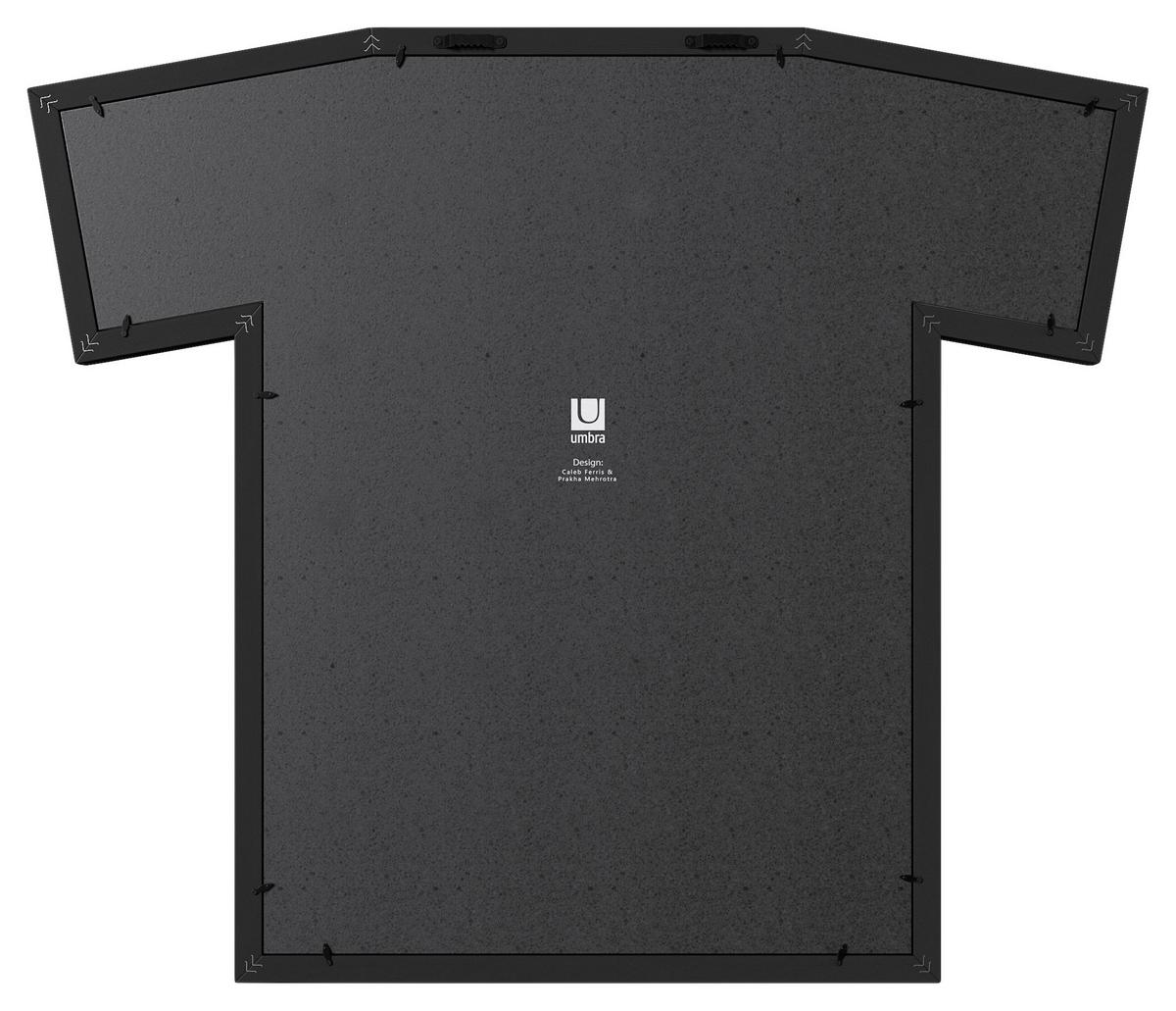 Fotorahmen T-Frame Schwarz - Schwarz, Design, Kunststoff (3,2/62,2/72,4cm) - Umbra