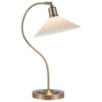 Tischleuchte Vela Weiß max. 40 Watt - Weiß, Basics, Metall (27,5/25/49cm) - Markslöjd