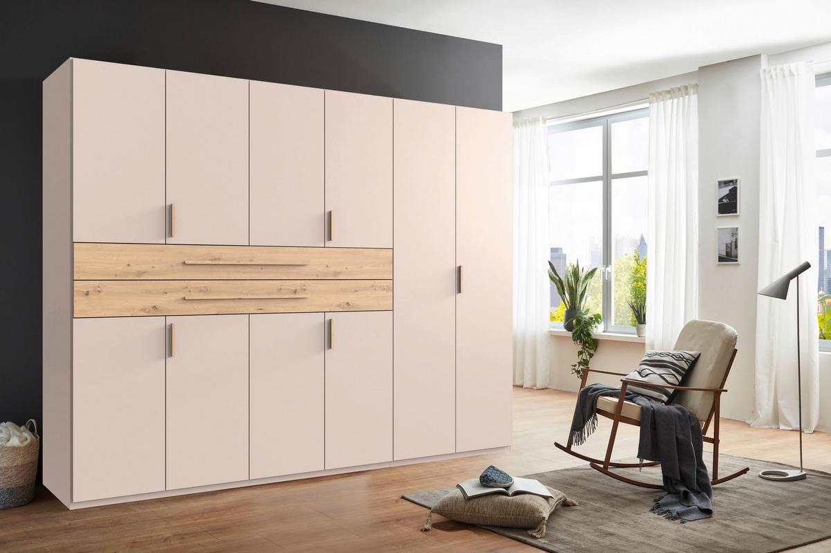 Ormar S Klasičnim Vratima Lumio - kašmir/hrast Artisan, Konvencionalno, drvni materijal (270/208/58cm) - Modern Living