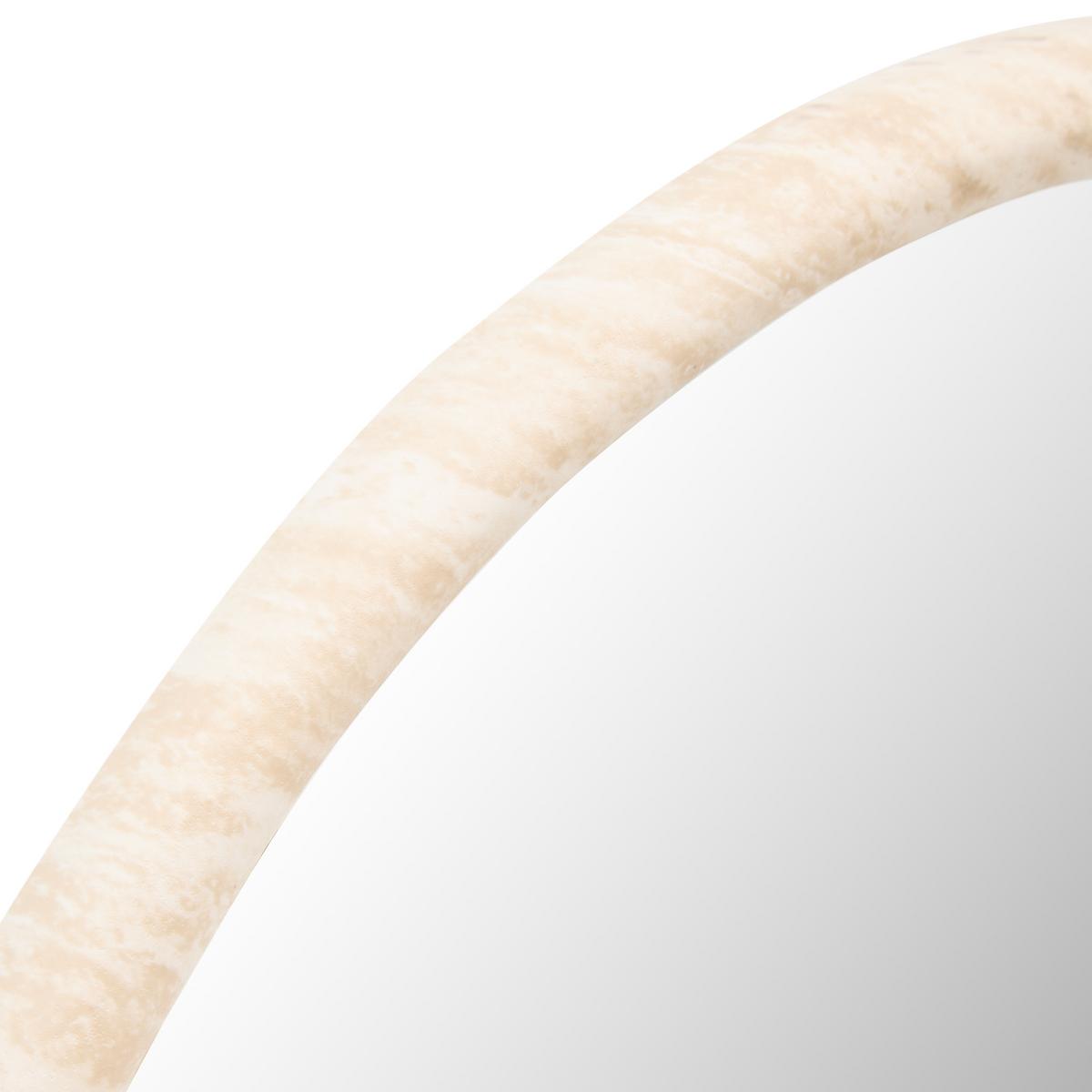 Ogledalo Dekorativno 55cm Trudy - bež, Osnovno, staklo (55cm)