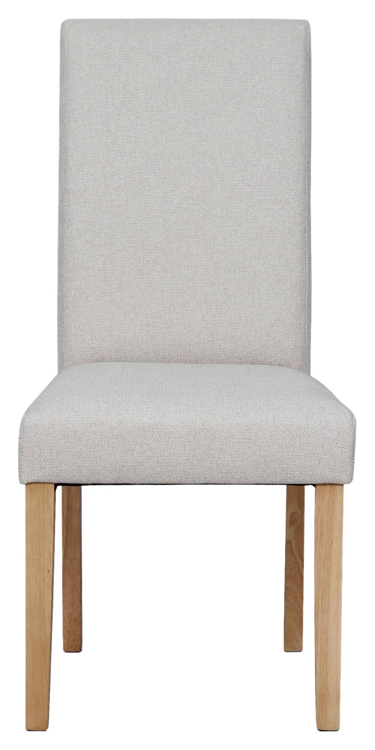 STUHL-SET ELIAS - Taupe/Braun, MODERN, Holz/Textil (47/99,5/60cm) - MID.YOU