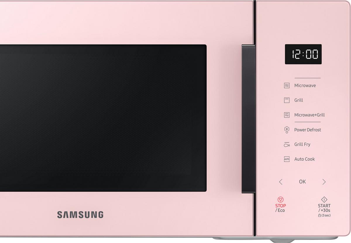 KUCHENKA MIKROFALOWA MG2GT5018CP/EG SAMSUNG - różowy, Trend, metal/ceramika (48,9/27,5/38,1cm) - Samsung