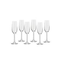 Set Kozarcev Wine, 6-Delni - prosojno, Basics, steklo (7/22,9cm) - Echtwerk
