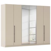 Kleiderschrank Safari Champagner - Champagner/Grau, KONVENTIONELL, Holzwerkstoff/Metall (271/229/54cm) - Based