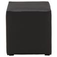 Hocker Schwarz - Schwarz, Kunststoff/Textil (40/42/40cm) - Modern Living Hocker Schwarz - Schwarz, Kunststoff/Textil (40/42/40cm) - Modern Living