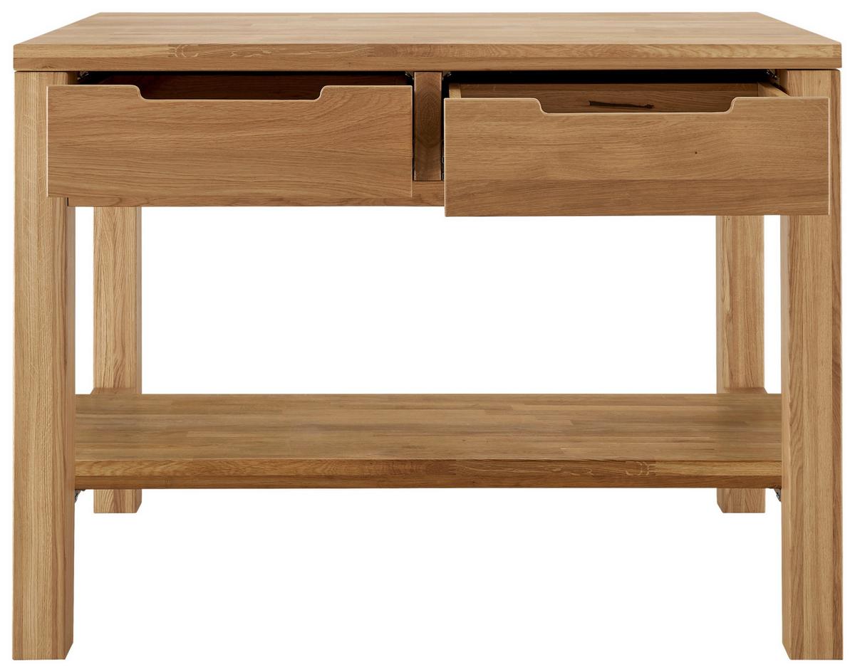 Kücheninsel Ponza I 122 o. Geräte Eiche - Eichefarben, Basics, Holz (120/91/90cm) - P & B