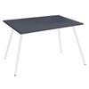 Pisalna Miza Salia, Antracit, Bela, 110x50cm - bela/antracit, Moderno, kovina/leseni material (110/50/70cm) - MID.YOU