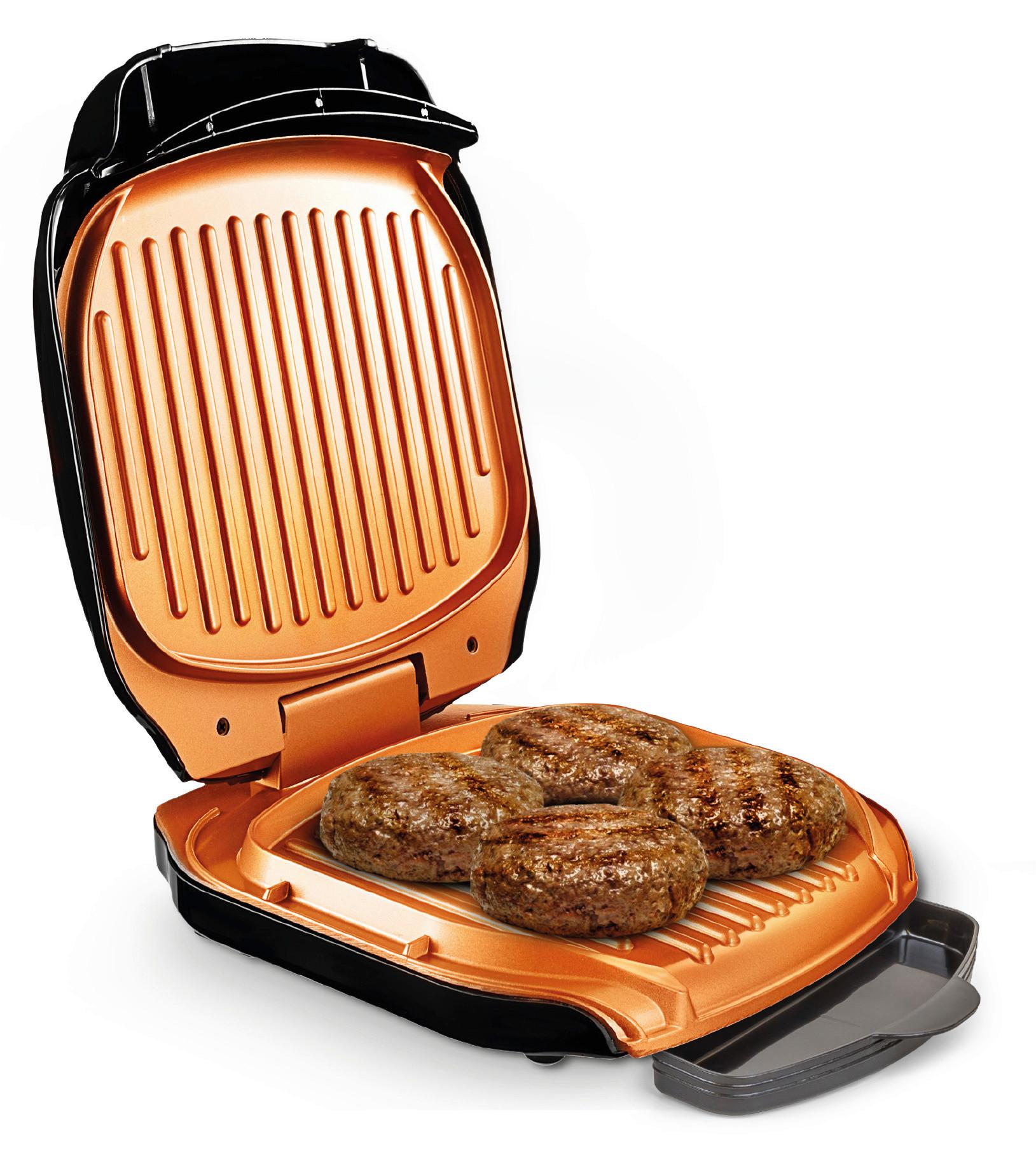 Kompakt Kontaktgrill Livington Low Fat Grill - (24/12/29cm) - Mediashop