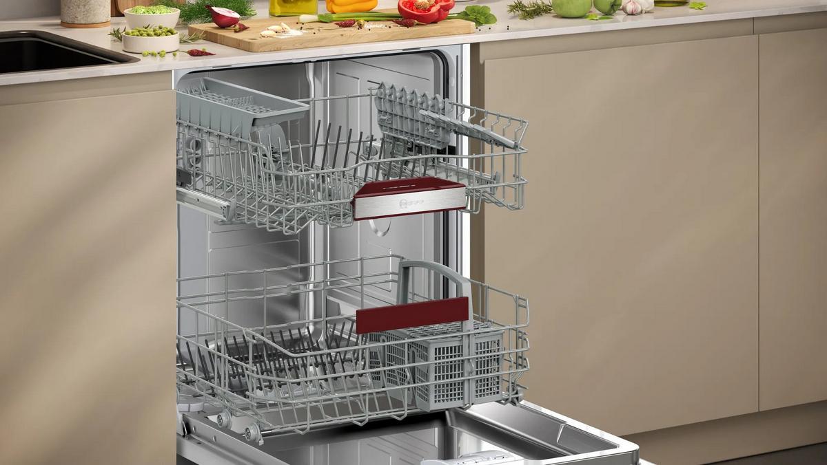 Geschirrspüler S255EAX16E - Cappuccino, MODERN, Metall (86,5/59,8/55cm) - Neff
