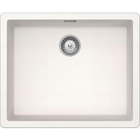 Spüle GREN100LUPOL in Weiß - Weiß, MODERN, Stein (55,6/45,6cm) - Schock