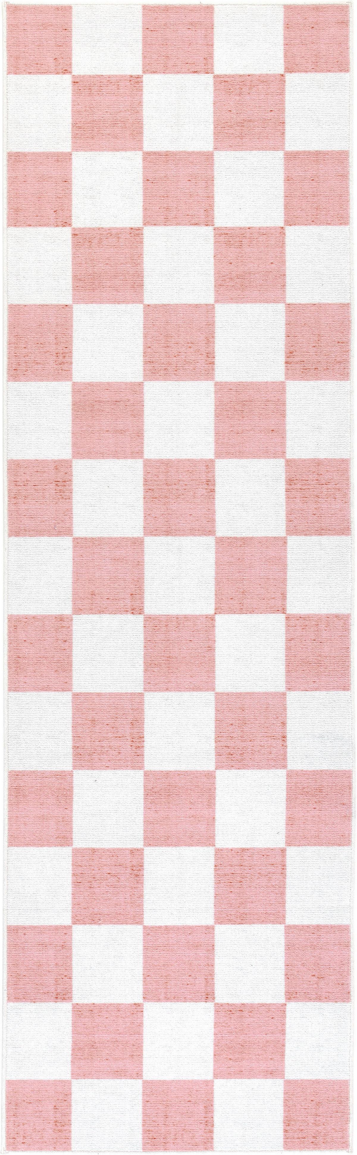 CHODNIK JACK MESIO-URBAN8161 - szarobiały/jasnoróżowy, Design, tkanina (80/250cm) - Lindorug