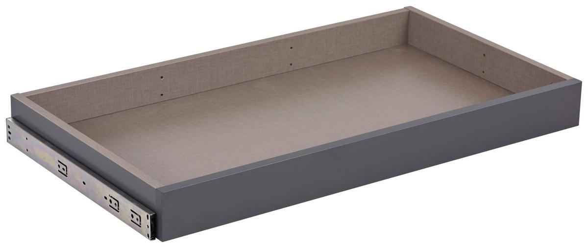 Schublade Unit in Grau - Grau, Modern, Holzwerkstoff (87,9/8/53cm) - Based