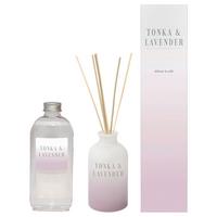 Diffuser Essential in Flieder ca. 200ml - Flieder, Glas/Wellpappe (5,5/10,5cm) - Premium Living