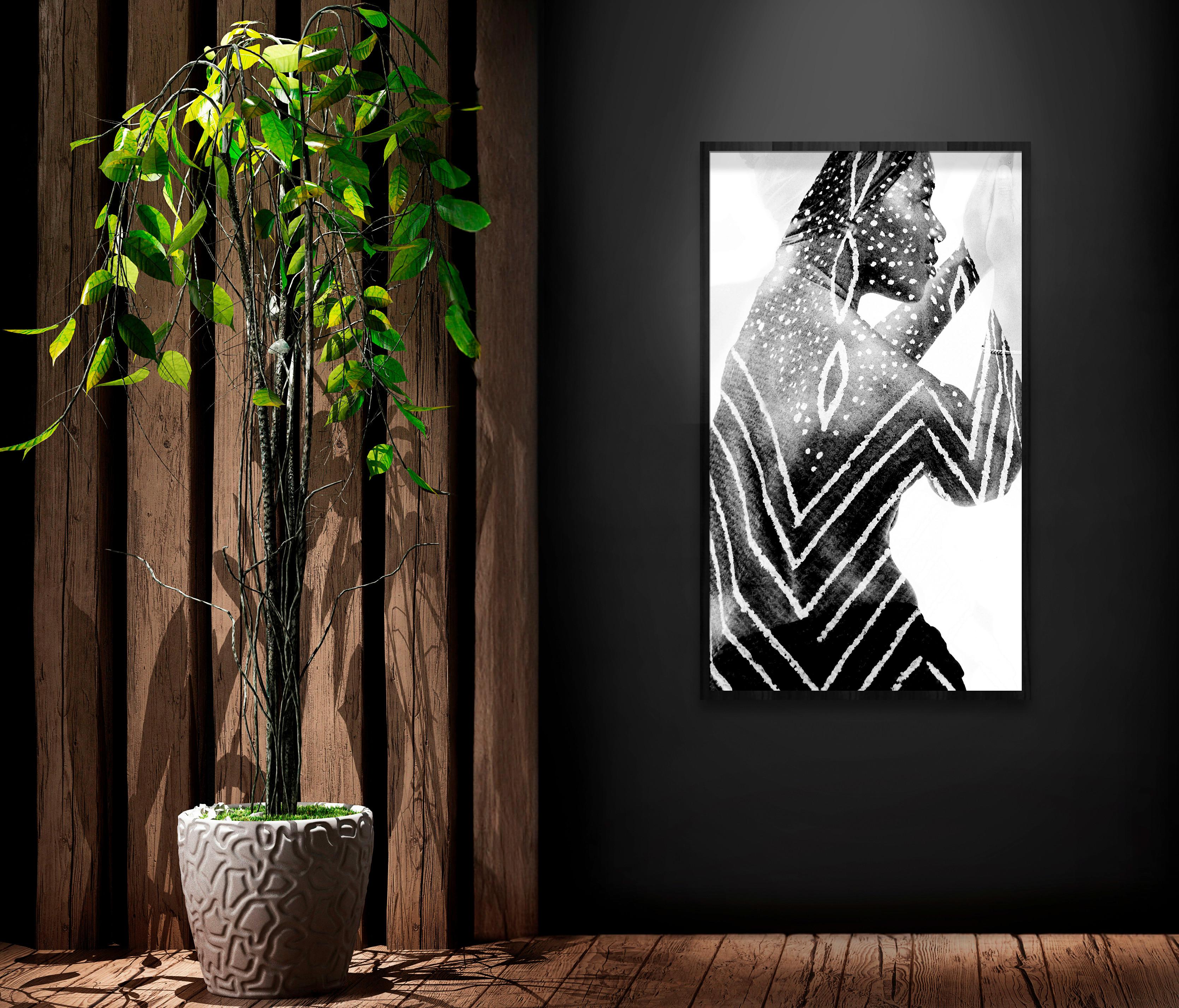 BILD stl-essamba-005-70x118-frx-frz - Schwarz, Basics, Holz/Kunststoff (70/118/10cm)