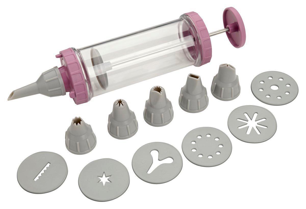 Brizgalka Za Dekoriranje Xmas2 - siva/starinsko roza, umetna masa - Fackelmann