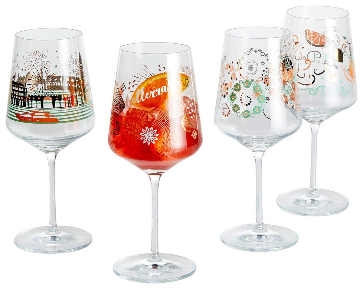 KIELISZEK DO SZPRYCERA 6191004 - beżowy/turkusowy, Lifestyle, szkło (20,3/26,6/19,4cm) - Ritzenhoff