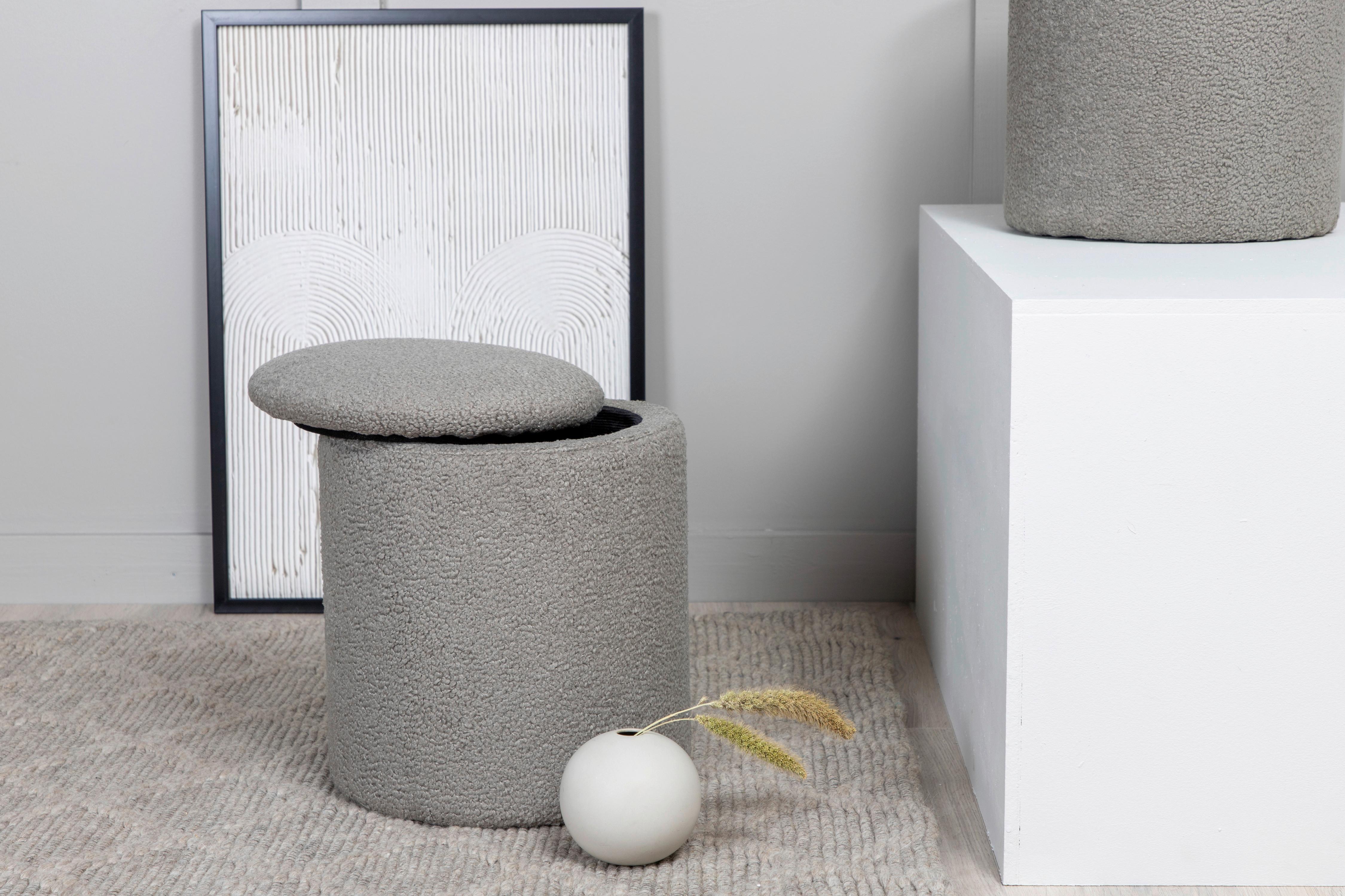 POUF LIMPEN - Design, Textil (32/40/32cm) - Livetastic