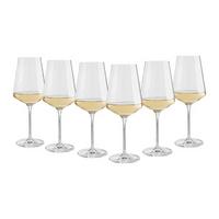 KOMPLET SZKŁA STOŁOWEGO 069553 WINO BIAŁE - przezroczysty, Basics, szkło (560ml) - Leonardo