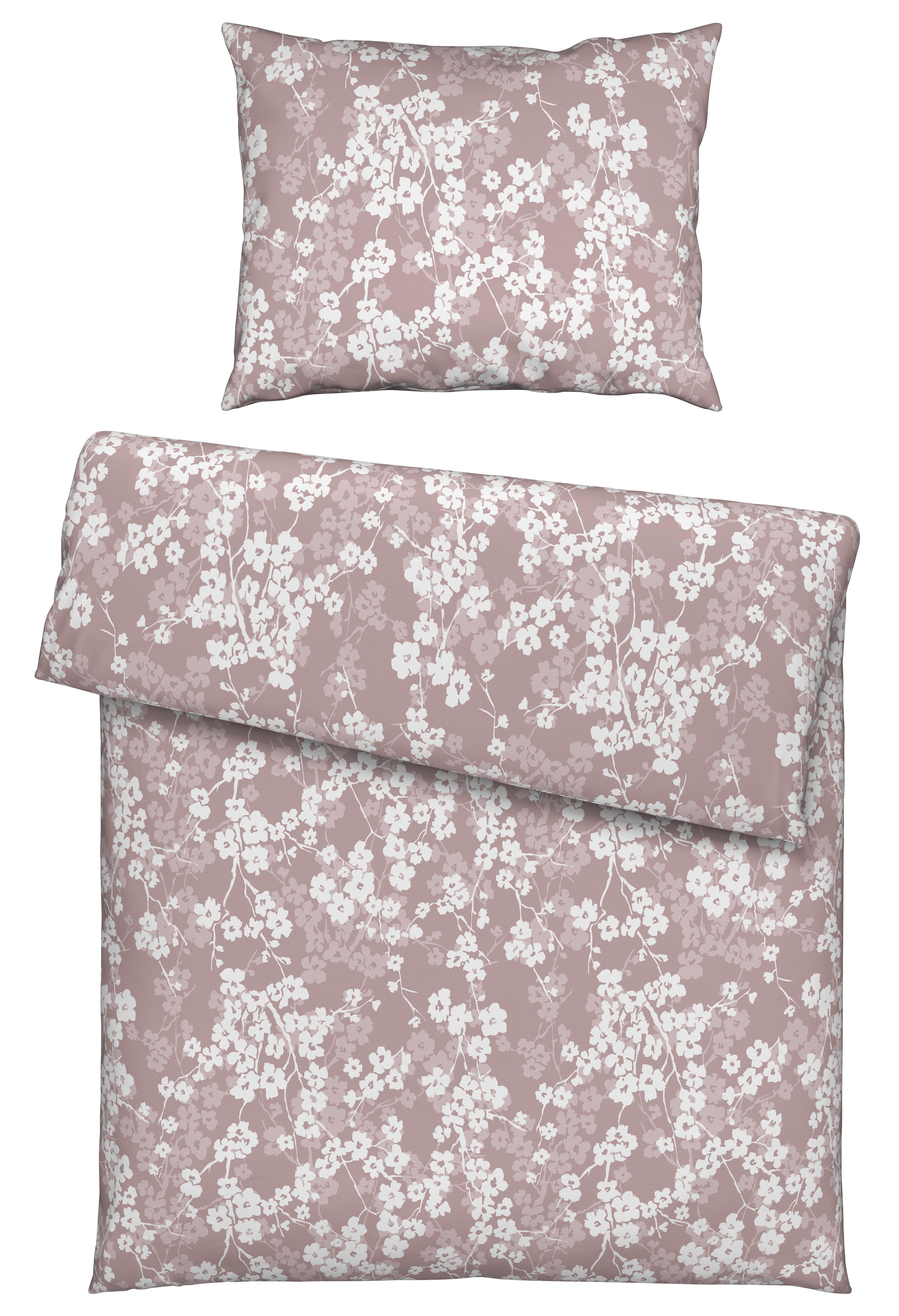 BETTWÄSCHESET CATRIN - Mauve, Lifestyle, Textil (160/210cm) - Modern Living