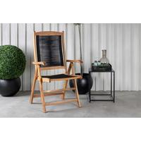 Gartenstuhl 2er-Set Peter ca. 57x104x68 cm Akazie massiv - KONVENTIONELL, Holz (57/104/68cm) - Gardenson