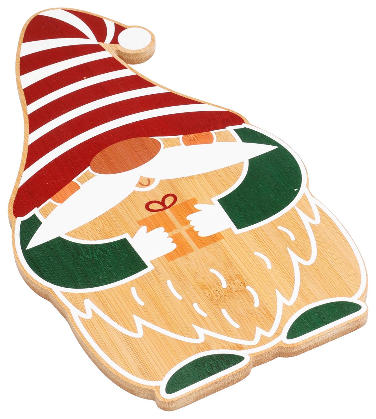 Serviertablett XMAS - Multicolor, Holzwerkstoff (22/33/1cm)