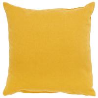 OKRASNA BLAZINA CHRIS - rumena, Moderno, tekstil (50/50cm) - Premium Living