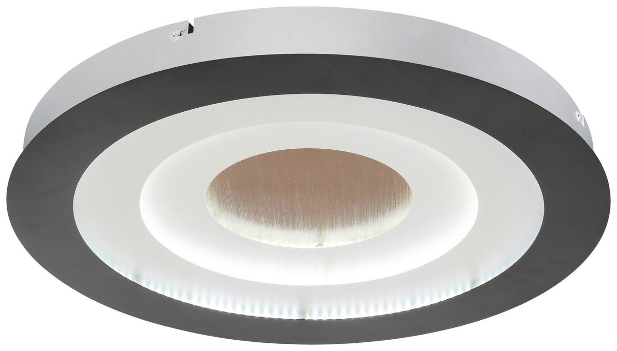 Led Plafonjera Sprimo - bela/zlatna, Moderno, metal/plastika (46/4,5cm) - Modern Living