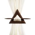 Raffhalter Holz - Schlammfarben/Anthrazit, KONVENTIONELL, Holz (4,6cm) - MÖMAX modern living