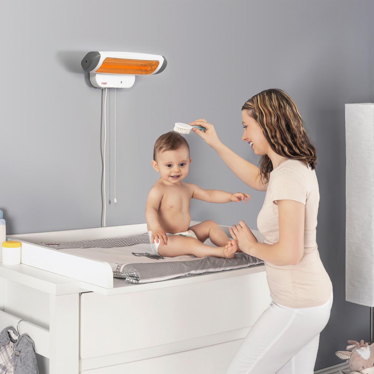 PROMIENNIK CIEPŁA 1926 - Basics, tworzywo sztuczne/metal (52/14cm) - Reer