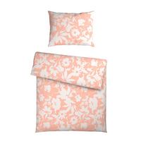 Posteljnina Floral, Oranžna, 60/80, 140/200 - oranžna, tekstil (140/200cm) - Mömax