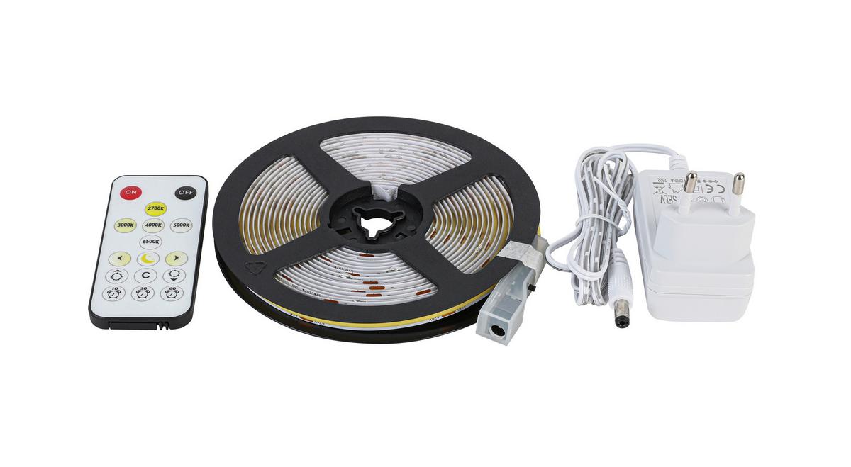 Bandă cu LED Hoch - alb, Modern, plastic (500cm) - Mömax